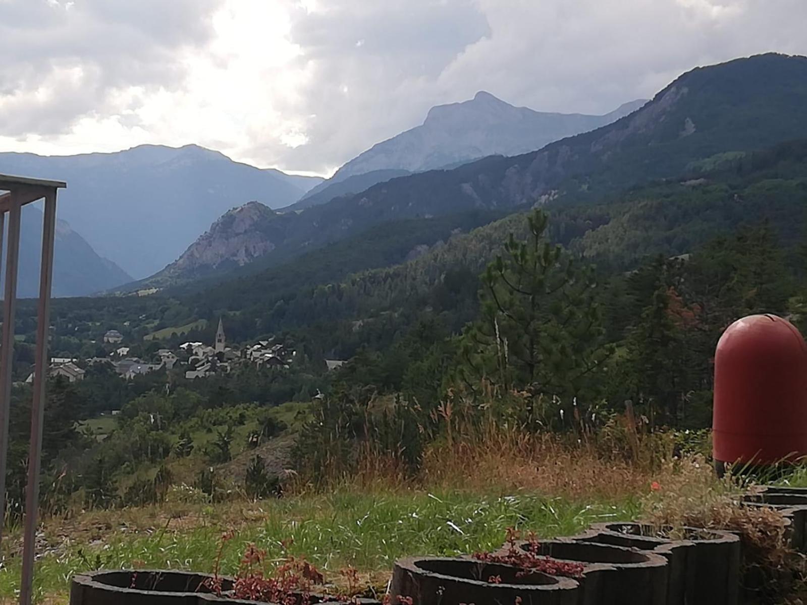 App Vue Montagne Barcelonnette Proche Piscine Rando Riviere Nature Eksteriør bilde